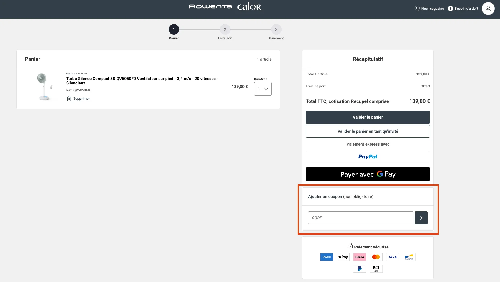 Comment utiliser - Rowenta