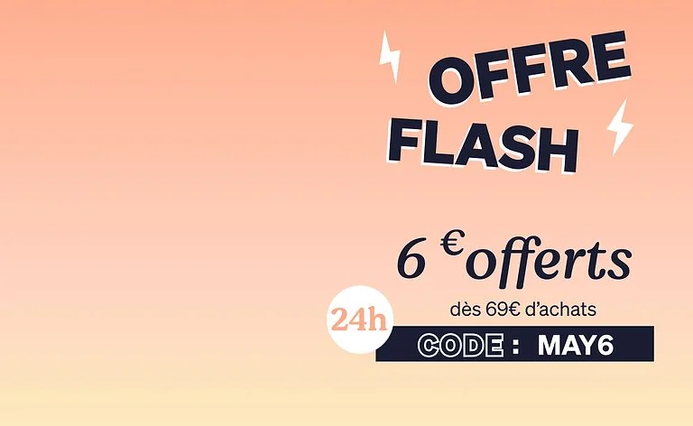 Preuve du coupon - Sante Discount - Sante Discount code promo : [[€6 offerts]] dès €69 pendant 24h
