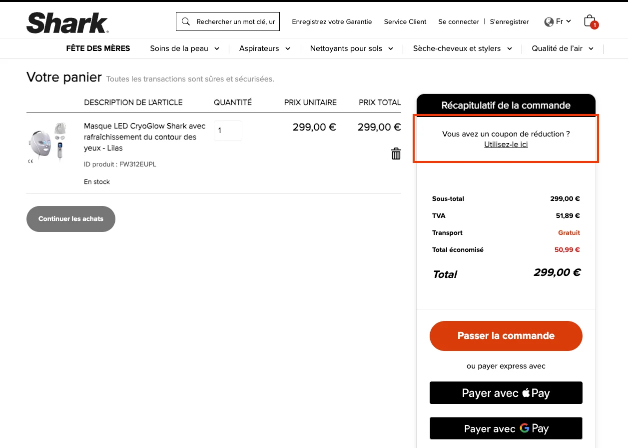 Comment utiliser - Shark