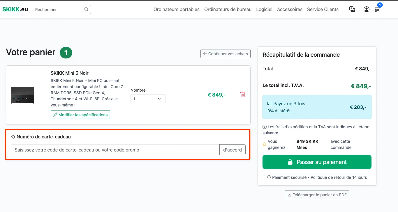 Comment utiliser - Skikk
