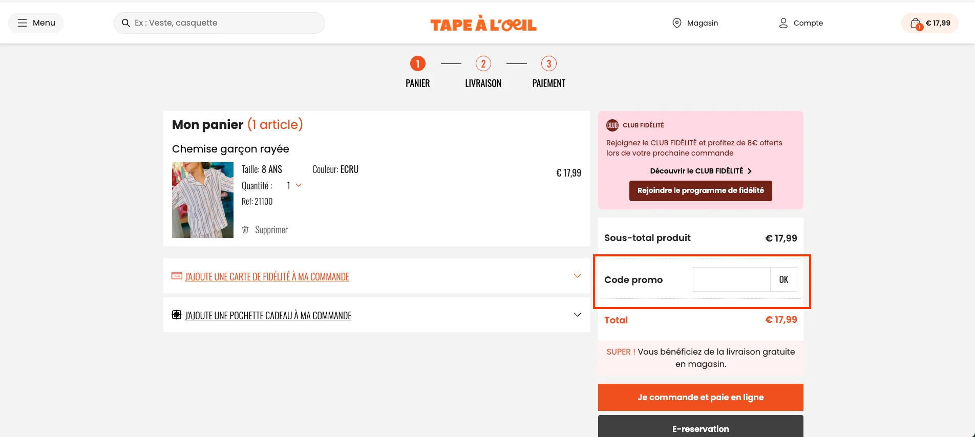 Comment utiliser - Tape a l'oeil