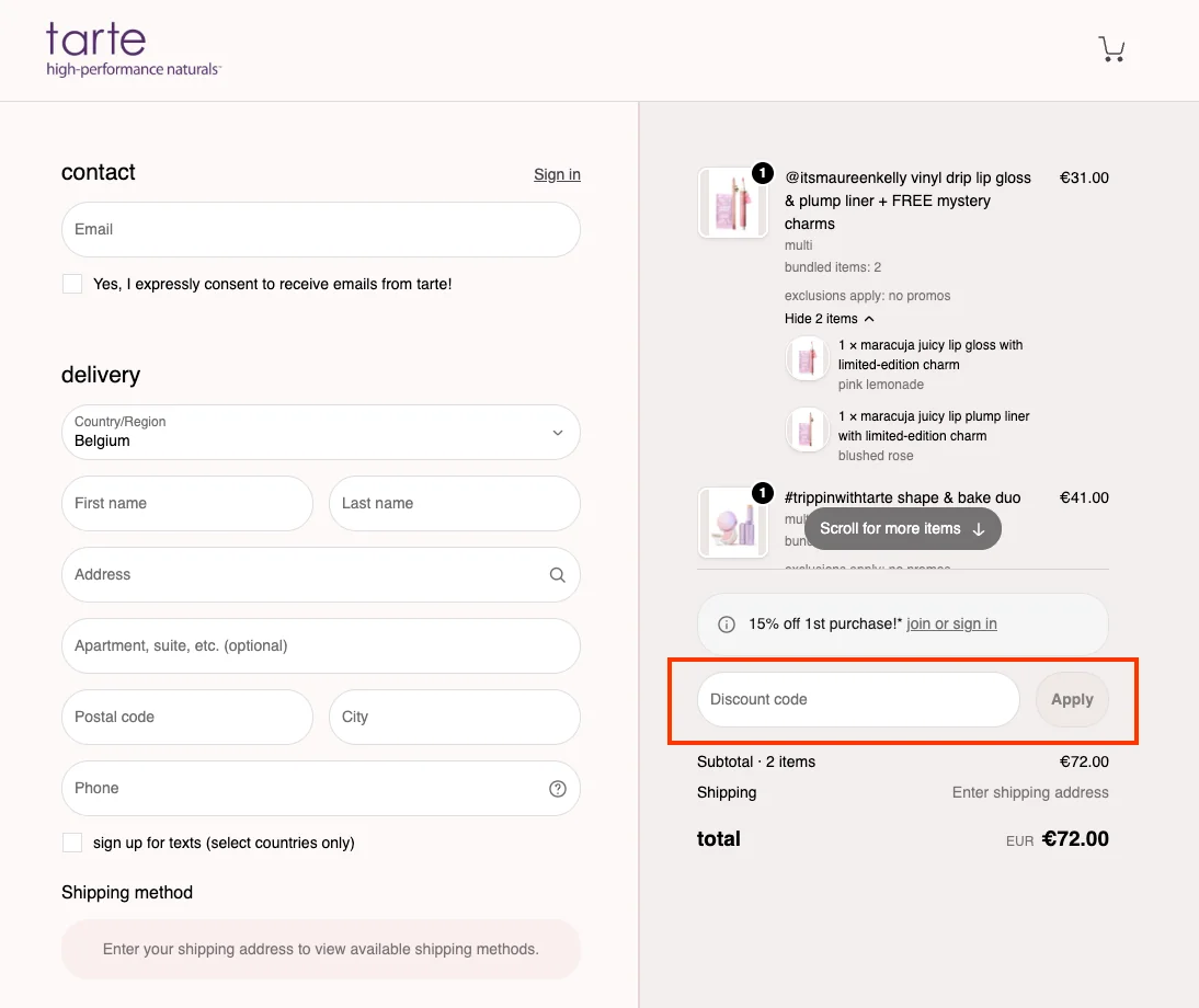 Comment utiliser - Tarte Cosmetics