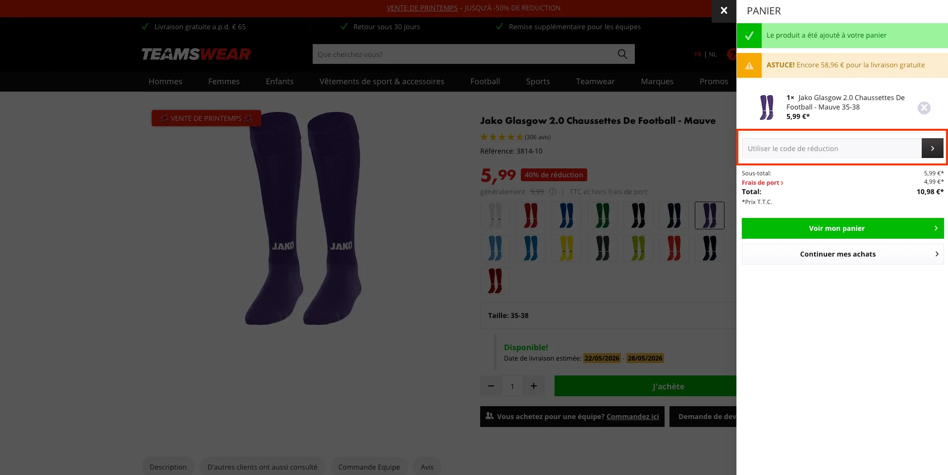 Comment utiliser - Teamswear