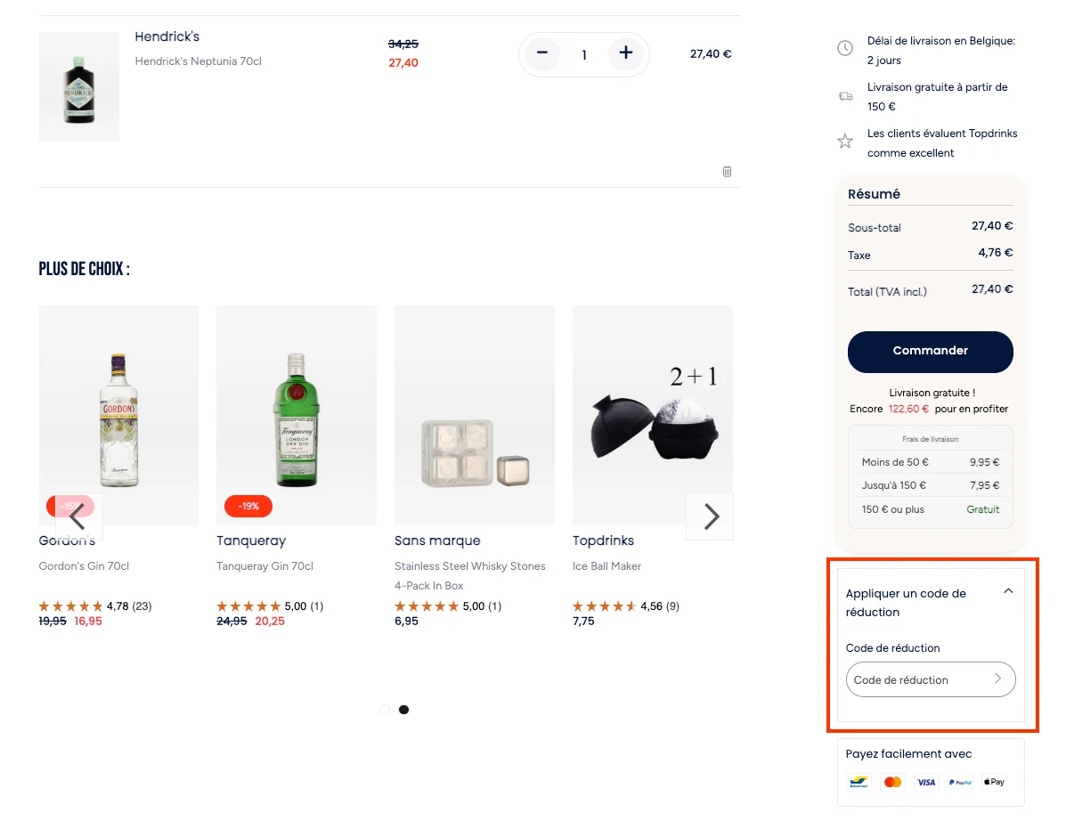Comment utiliser - Topdrinks