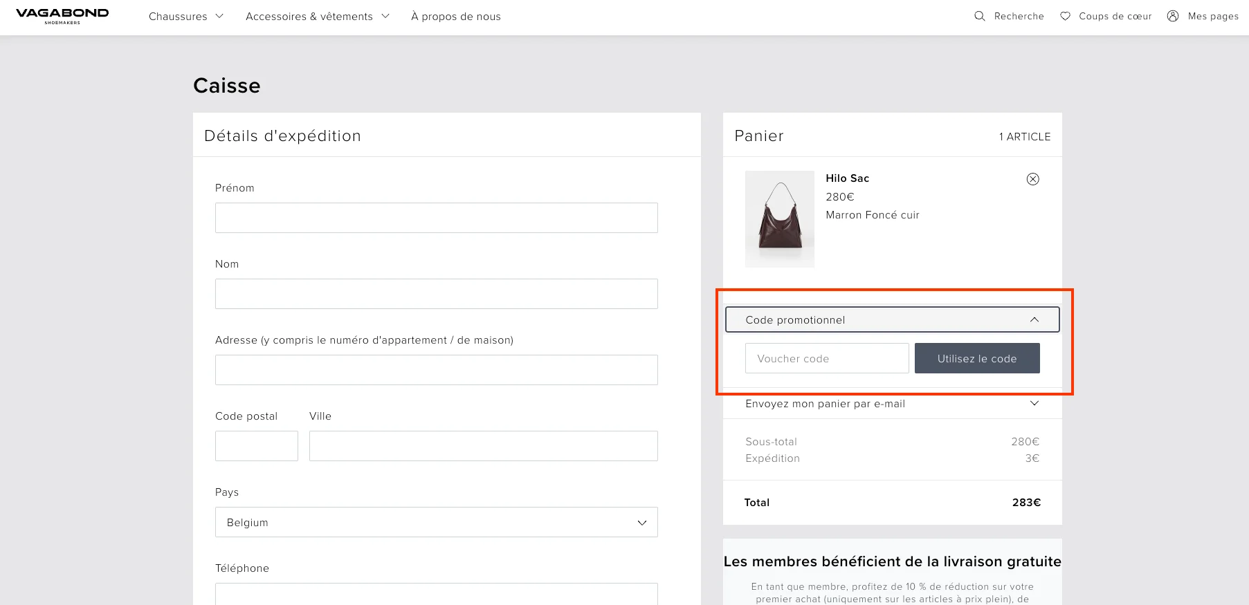 Comment utiliser - Vagabond