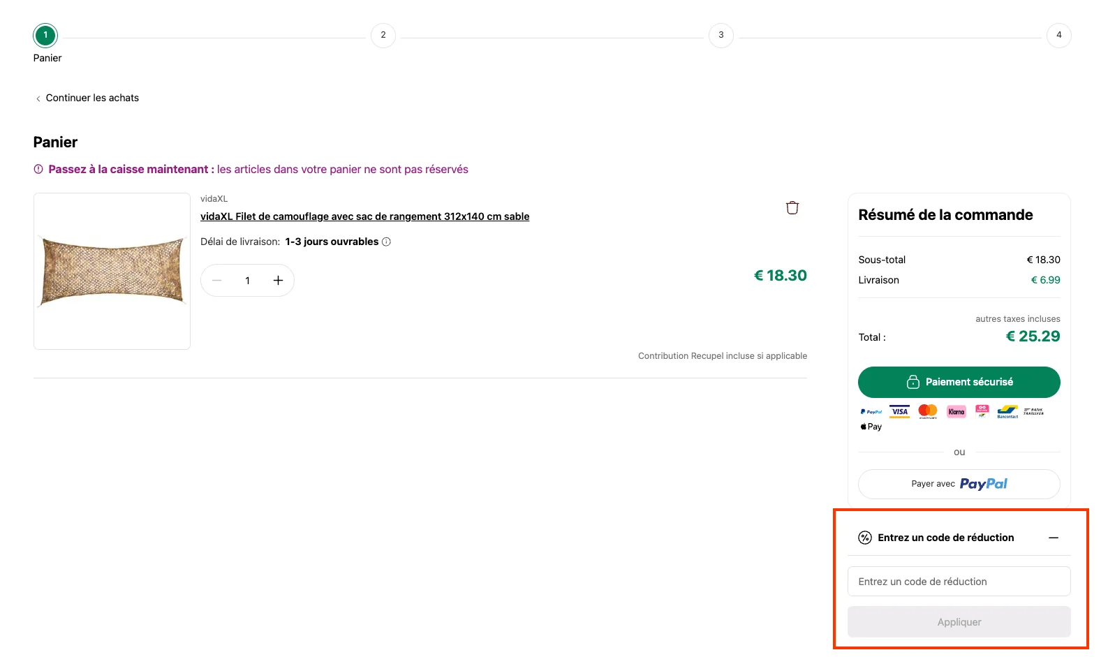 Comment utiliser - VidaXL