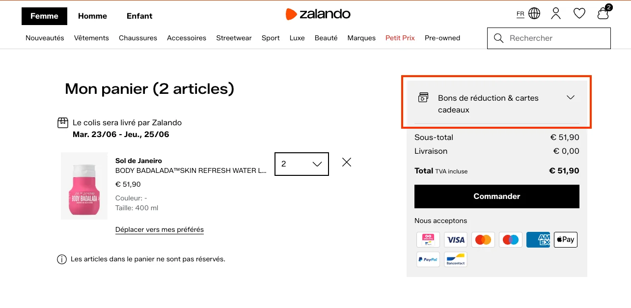 Comment utiliser - Zalando