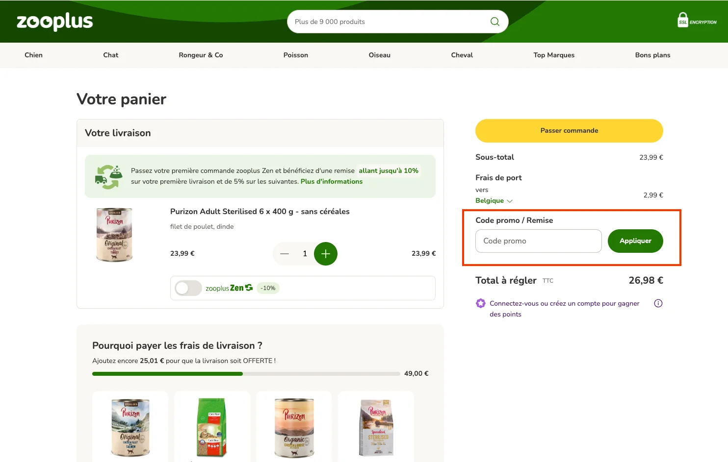 Comment utiliser - Zooplus
